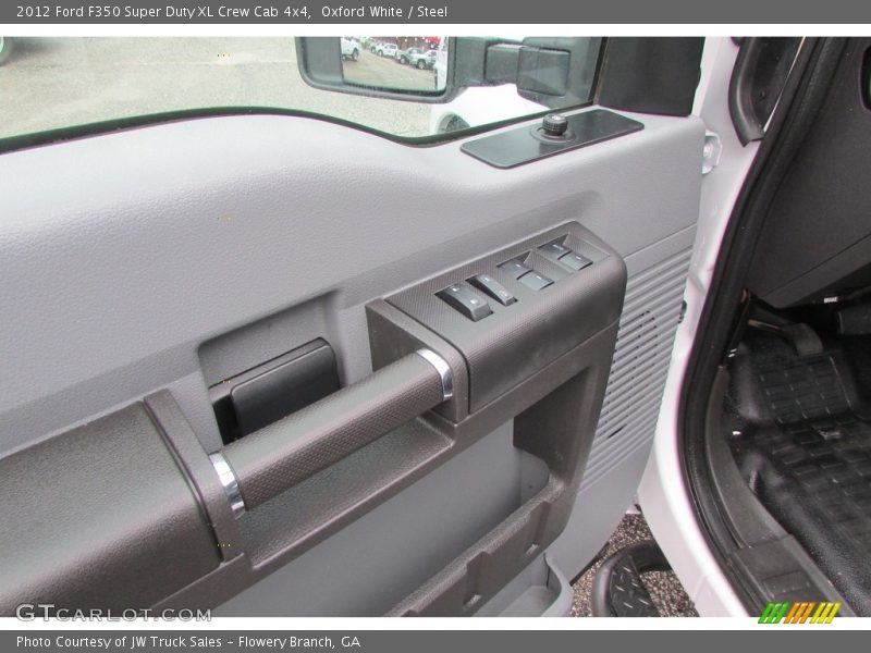 Oxford White / Steel 2012 Ford F350 Super Duty XL Crew Cab 4x4