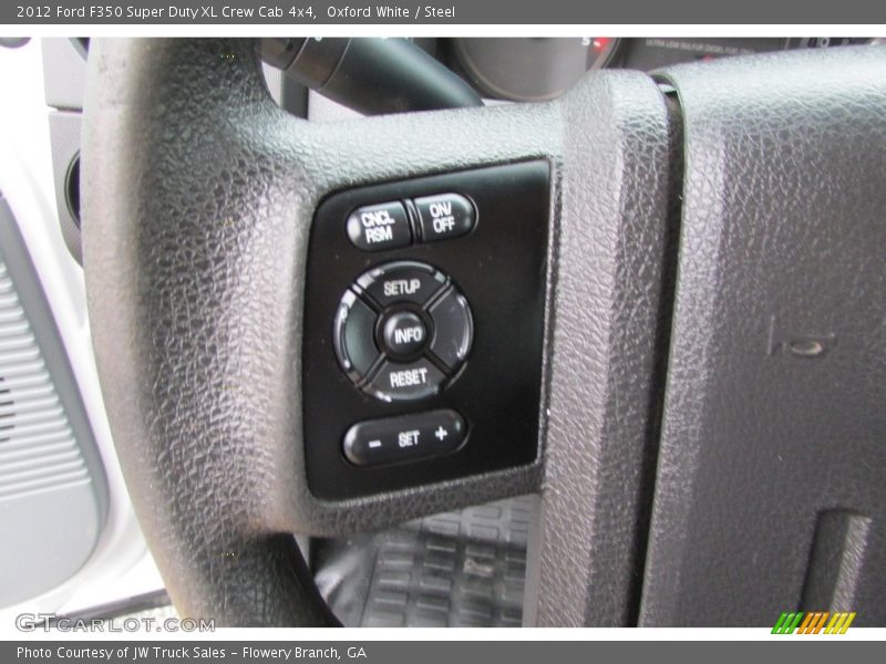 Controls of 2012 F350 Super Duty XL Crew Cab 4x4