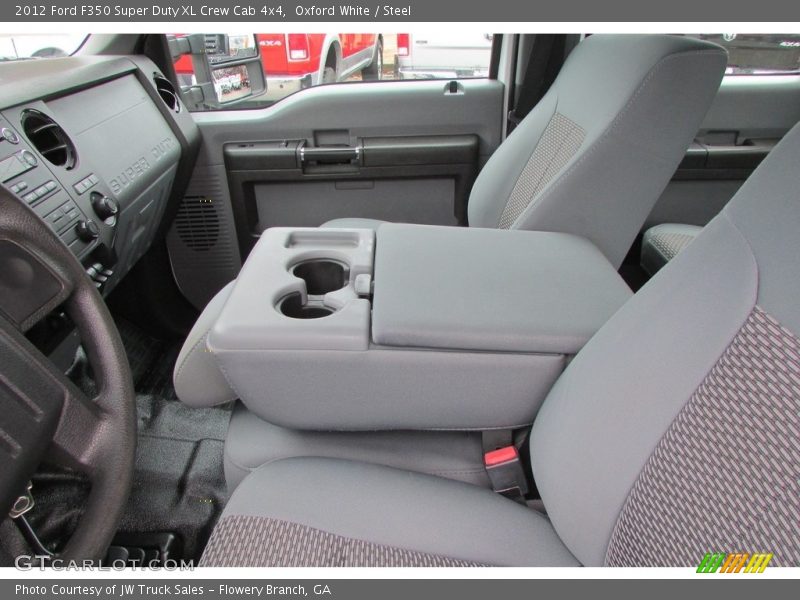 Oxford White / Steel 2012 Ford F350 Super Duty XL Crew Cab 4x4