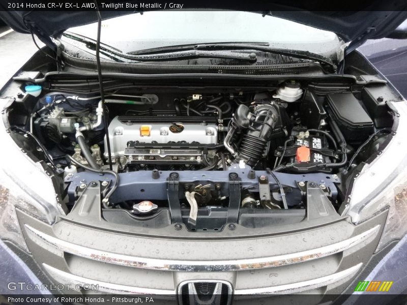  2014 CR-V EX-L AWD Engine - 2.4 Liter DOHC 16-Valve i-VTEC 4 Cylinder