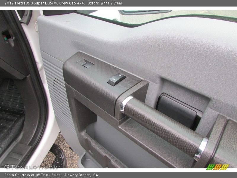Oxford White / Steel 2012 Ford F350 Super Duty XL Crew Cab 4x4