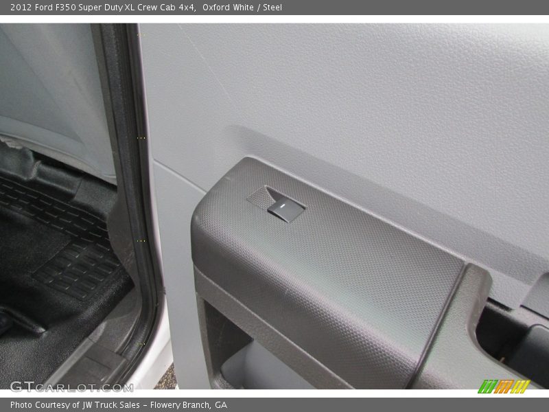 Oxford White / Steel 2012 Ford F350 Super Duty XL Crew Cab 4x4