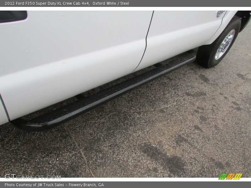 Oxford White / Steel 2012 Ford F350 Super Duty XL Crew Cab 4x4