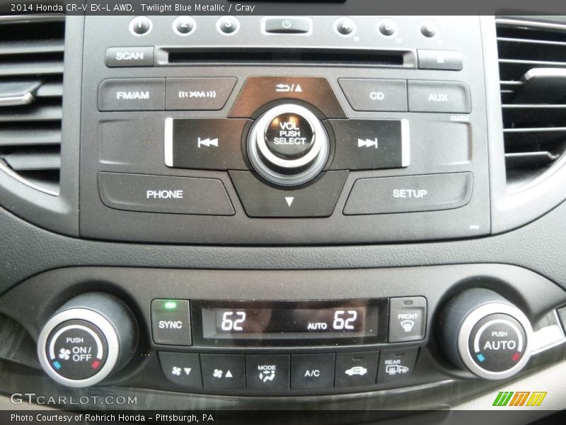 Controls of 2014 CR-V EX-L AWD