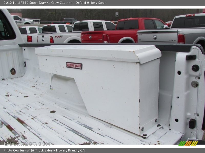 Oxford White / Steel 2012 Ford F350 Super Duty XL Crew Cab 4x4