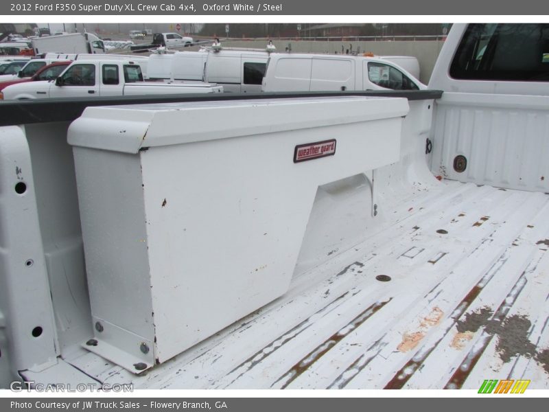 Oxford White / Steel 2012 Ford F350 Super Duty XL Crew Cab 4x4