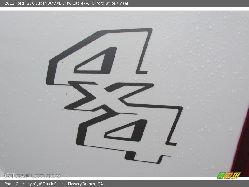 Oxford White / Steel 2012 Ford F350 Super Duty XL Crew Cab 4x4