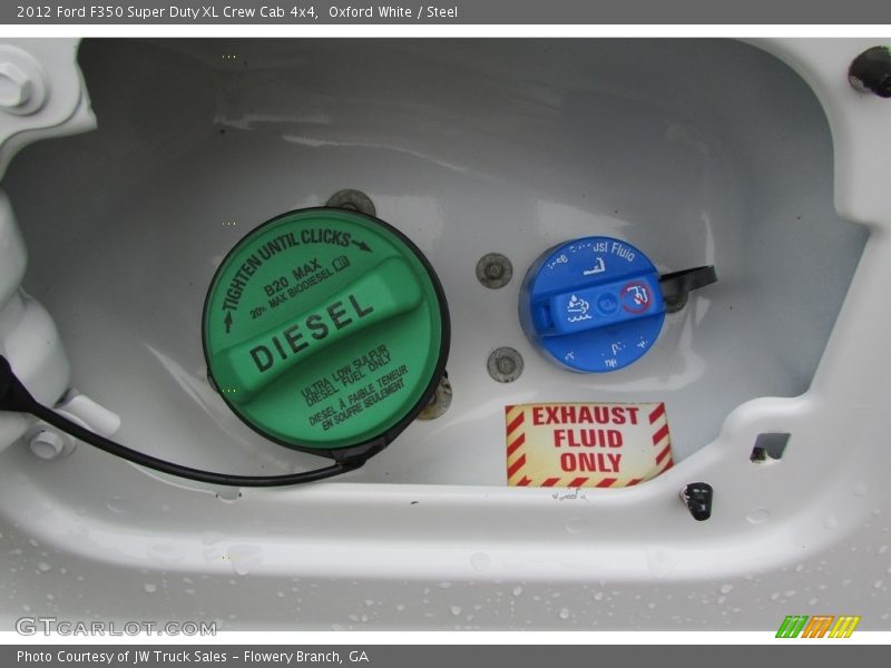 Oxford White / Steel 2012 Ford F350 Super Duty XL Crew Cab 4x4