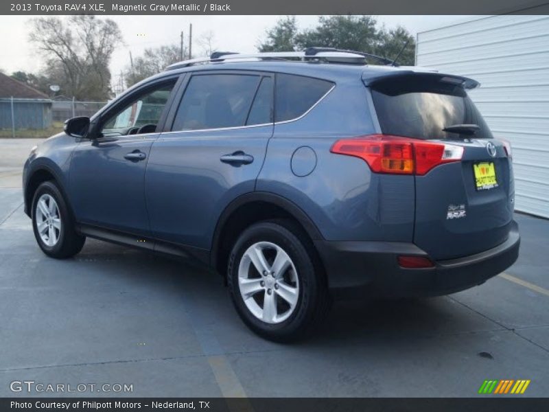 Magnetic Gray Metallic / Black 2013 Toyota RAV4 XLE