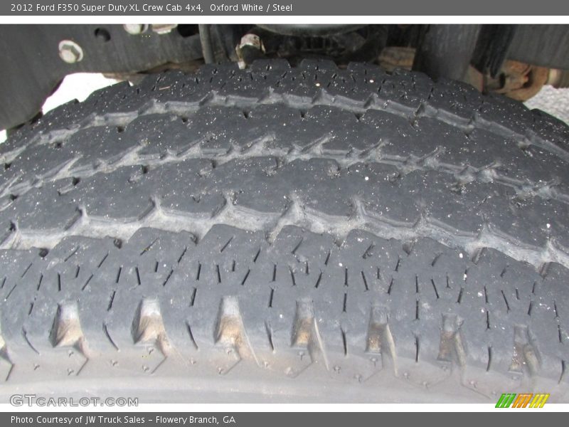 Oxford White / Steel 2012 Ford F350 Super Duty XL Crew Cab 4x4