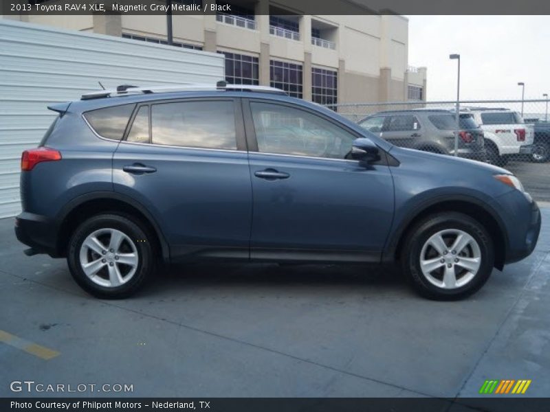 Magnetic Gray Metallic / Black 2013 Toyota RAV4 XLE