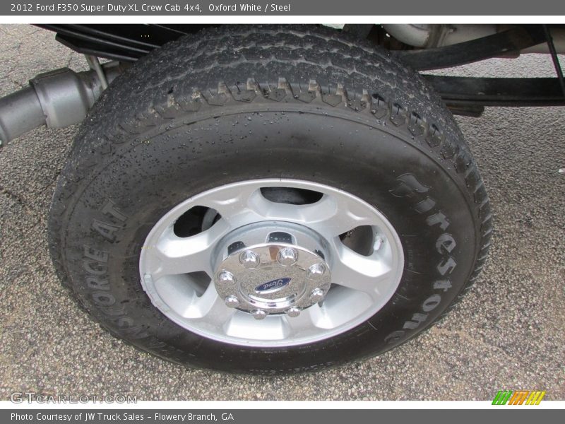 Oxford White / Steel 2012 Ford F350 Super Duty XL Crew Cab 4x4