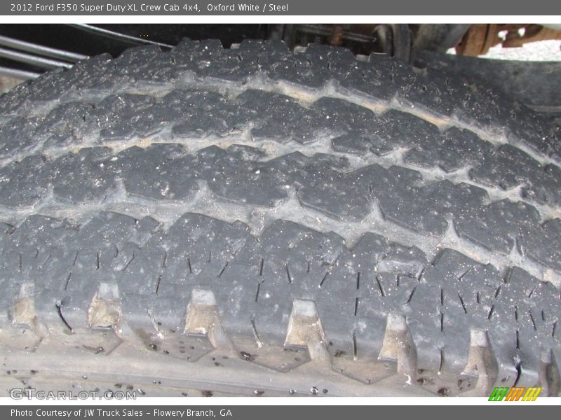 Oxford White / Steel 2012 Ford F350 Super Duty XL Crew Cab 4x4