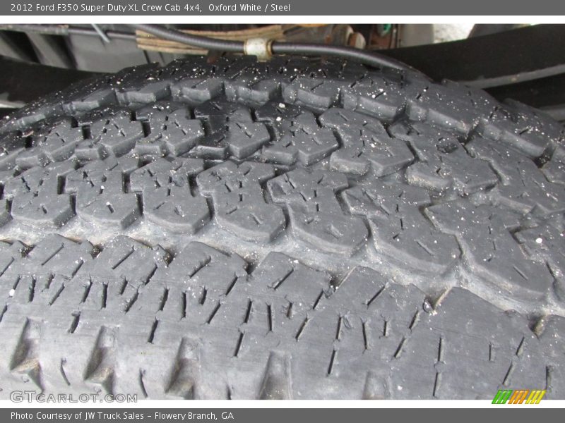 Oxford White / Steel 2012 Ford F350 Super Duty XL Crew Cab 4x4