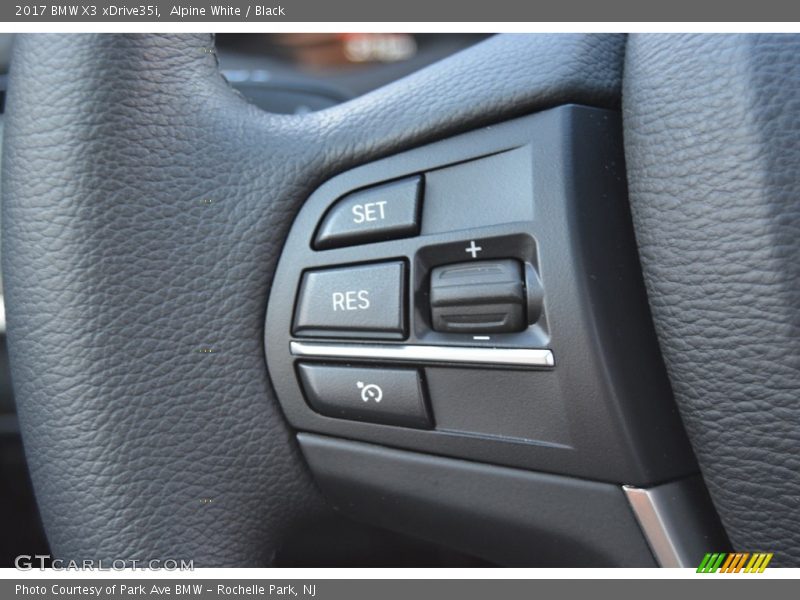 Alpine White / Black 2017 BMW X3 xDrive35i