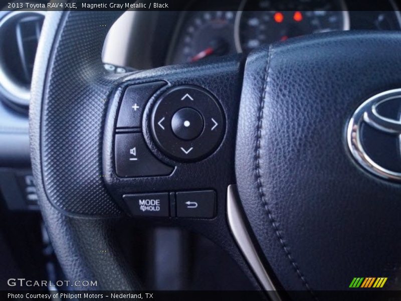 Magnetic Gray Metallic / Black 2013 Toyota RAV4 XLE
