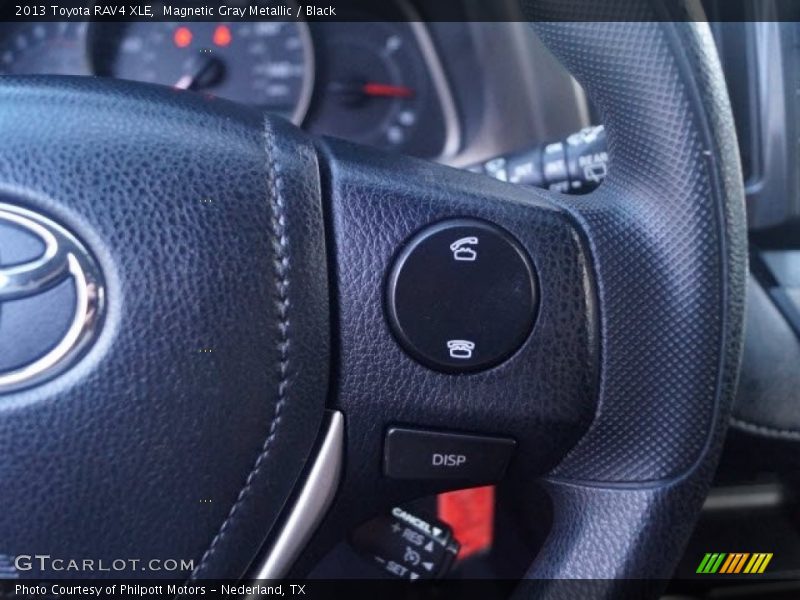 Magnetic Gray Metallic / Black 2013 Toyota RAV4 XLE