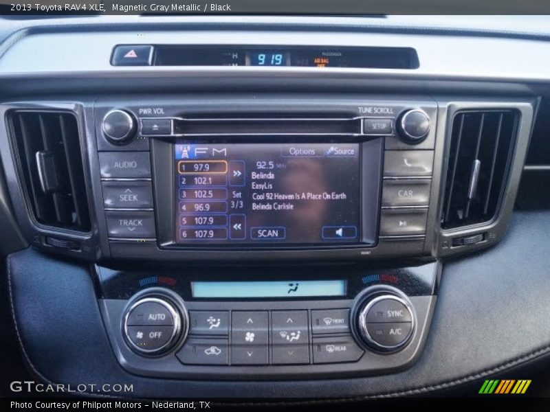 Magnetic Gray Metallic / Black 2013 Toyota RAV4 XLE