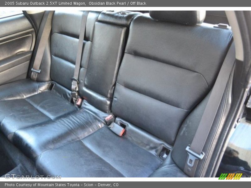 Obsidian Black Pearl / Off Black 2005 Subaru Outback 2.5XT Limited Wagon