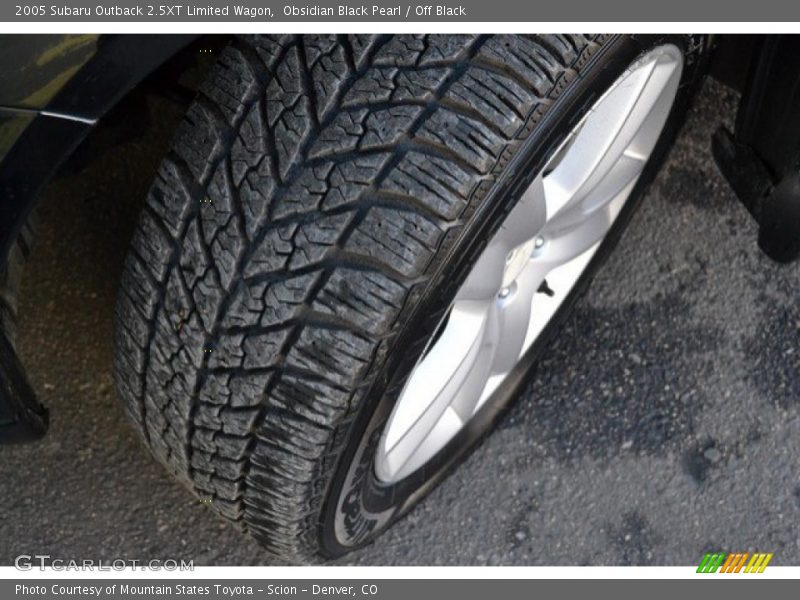 Obsidian Black Pearl / Off Black 2005 Subaru Outback 2.5XT Limited Wagon