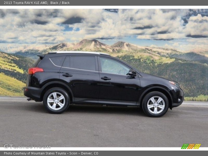 Black / Black 2013 Toyota RAV4 XLE AWD