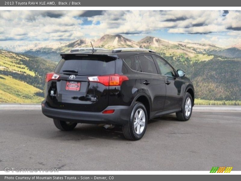 Black / Black 2013 Toyota RAV4 XLE AWD