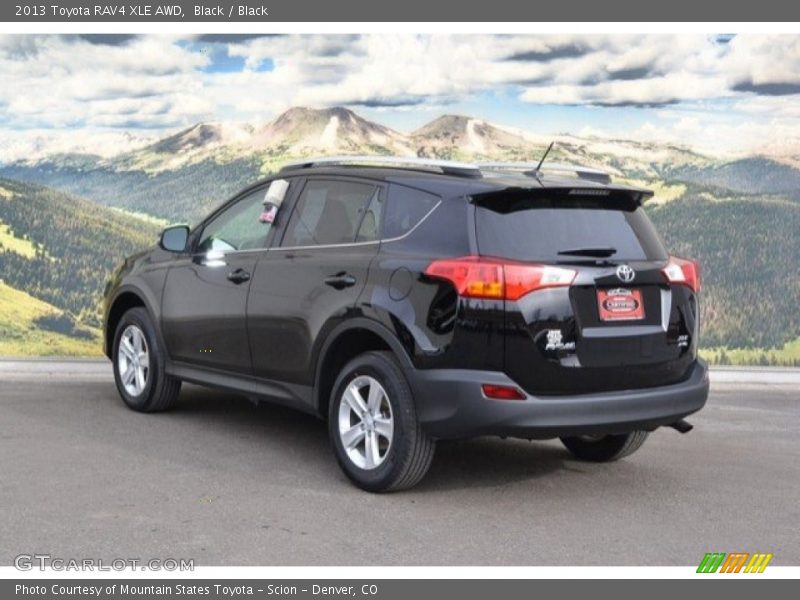 Black / Black 2013 Toyota RAV4 XLE AWD