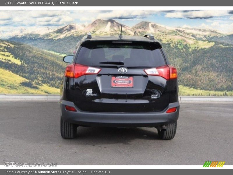 Black / Black 2013 Toyota RAV4 XLE AWD