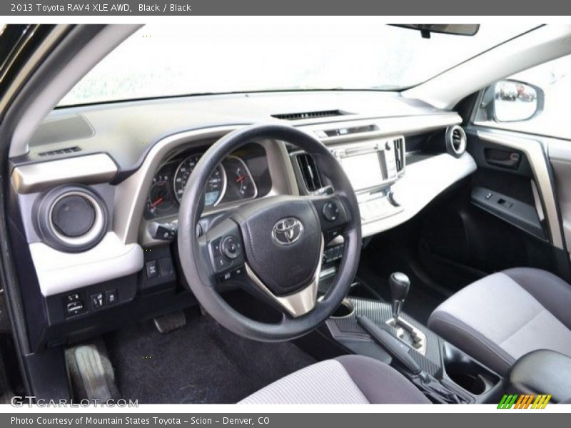 Black / Black 2013 Toyota RAV4 XLE AWD