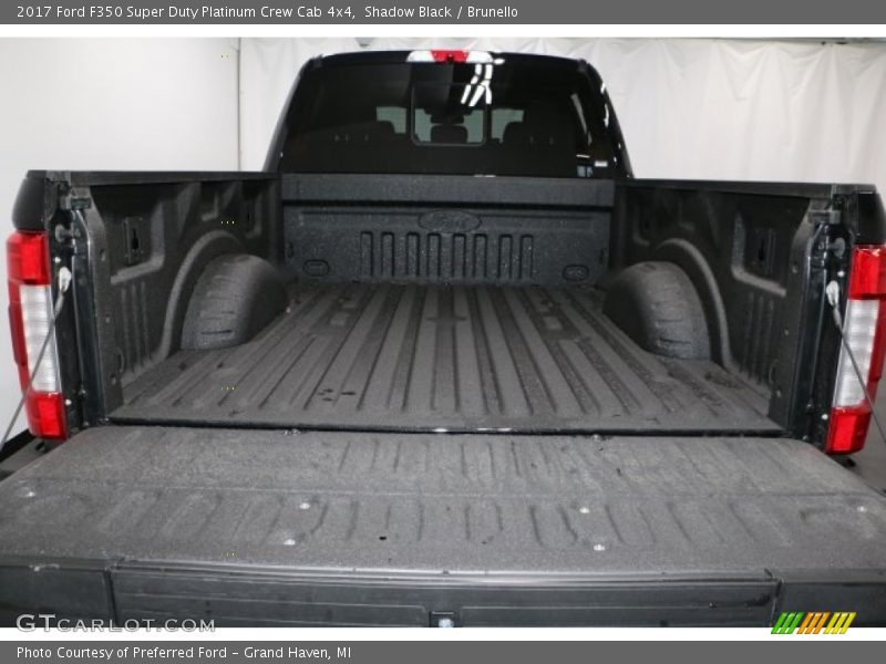 Shadow Black / Brunello 2017 Ford F350 Super Duty Platinum Crew Cab 4x4