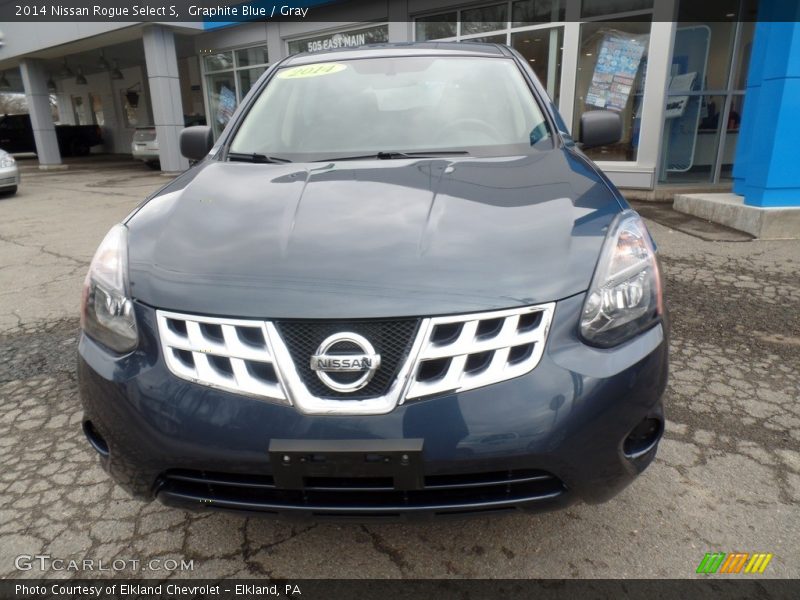 Graphite Blue / Gray 2014 Nissan Rogue Select S