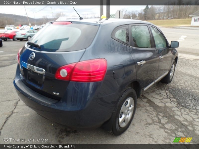 Graphite Blue / Gray 2014 Nissan Rogue Select S