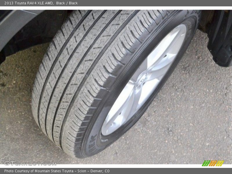 Black / Black 2013 Toyota RAV4 XLE AWD