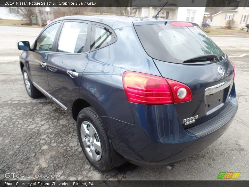 Graphite Blue / Gray 2014 Nissan Rogue Select S