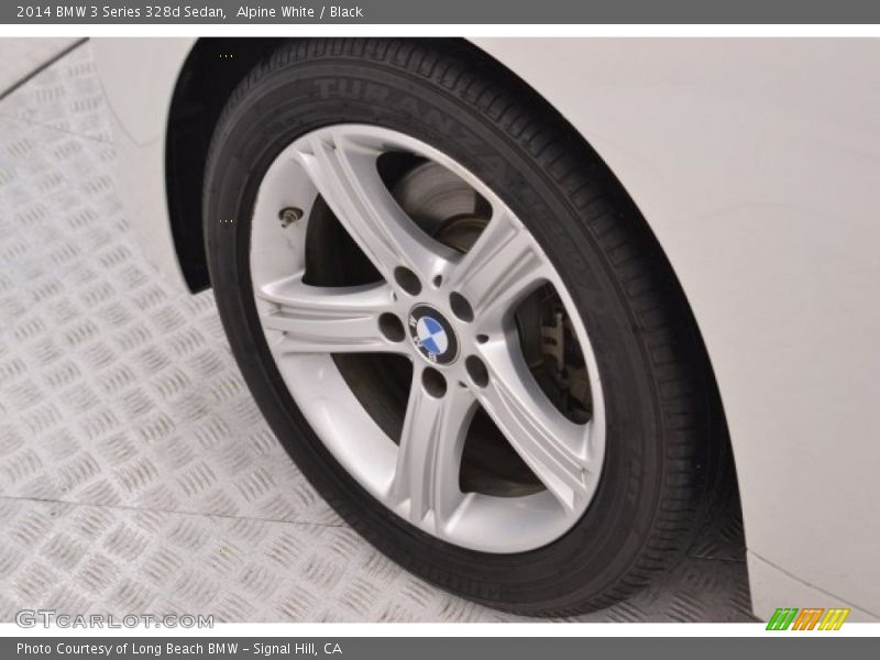 Alpine White / Black 2014 BMW 3 Series 328d Sedan