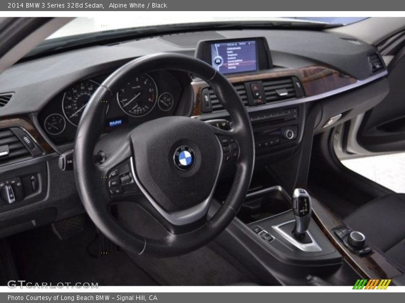 Alpine White / Black 2014 BMW 3 Series 328d Sedan