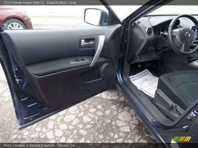 Graphite Blue / Gray 2014 Nissan Rogue Select S