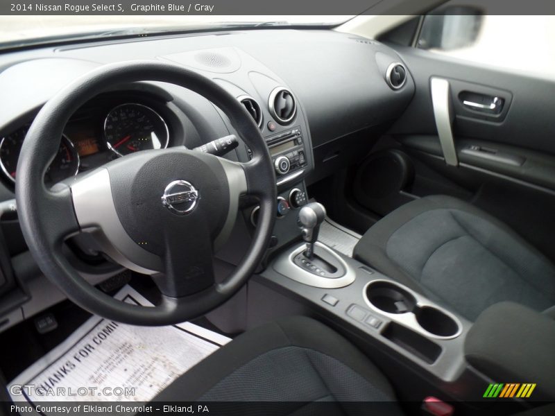 Graphite Blue / Gray 2014 Nissan Rogue Select S