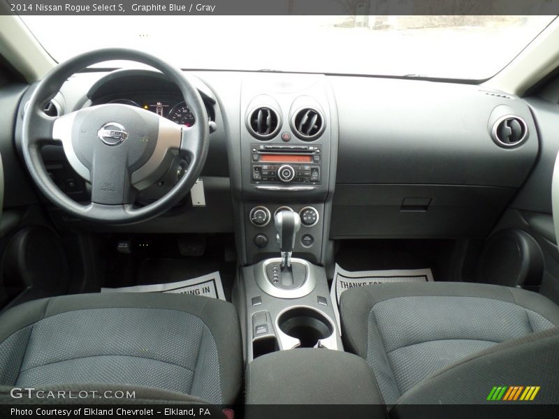 Graphite Blue / Gray 2014 Nissan Rogue Select S