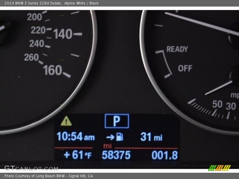 Alpine White / Black 2014 BMW 3 Series 328d Sedan