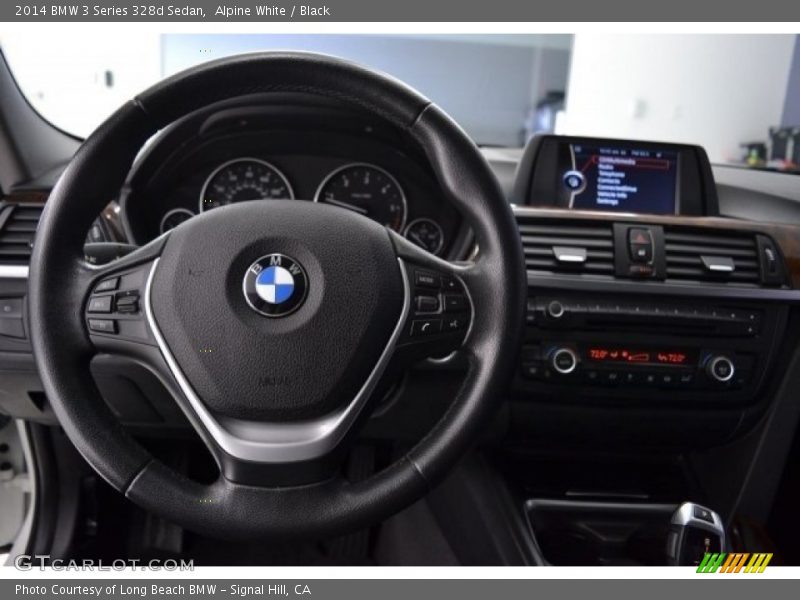 Alpine White / Black 2014 BMW 3 Series 328d Sedan