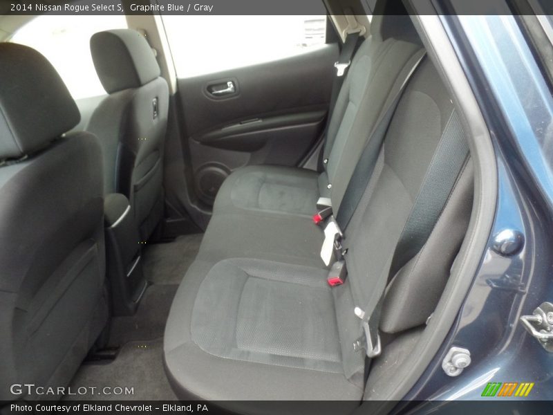 Graphite Blue / Gray 2014 Nissan Rogue Select S