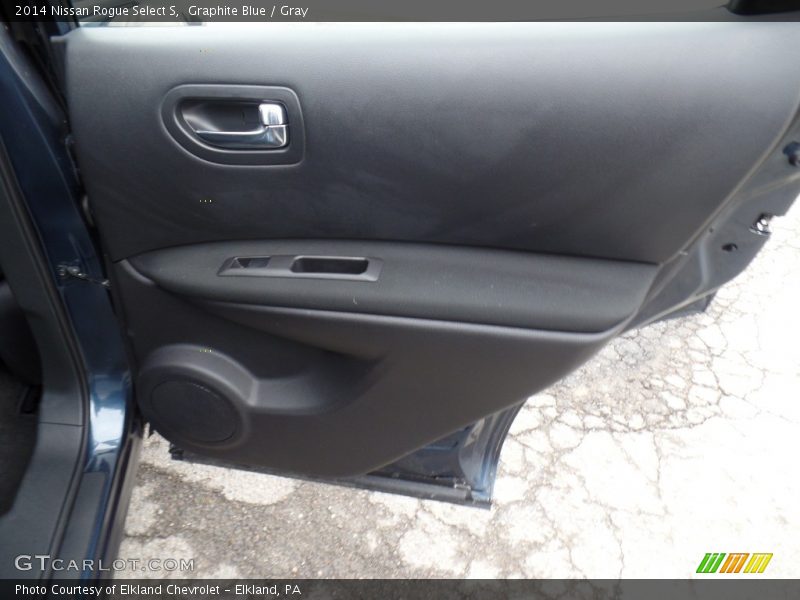 Graphite Blue / Gray 2014 Nissan Rogue Select S