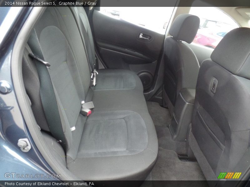 Graphite Blue / Gray 2014 Nissan Rogue Select S