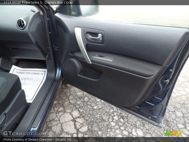 Graphite Blue / Gray 2014 Nissan Rogue Select S