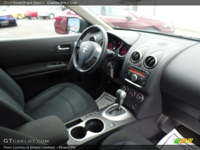 Graphite Blue / Gray 2014 Nissan Rogue Select S