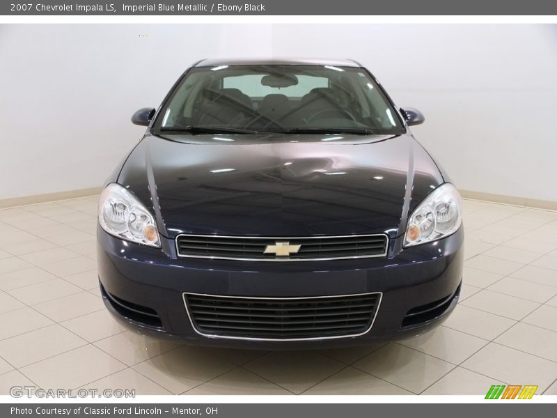 Imperial Blue Metallic / Ebony Black 2007 Chevrolet Impala LS