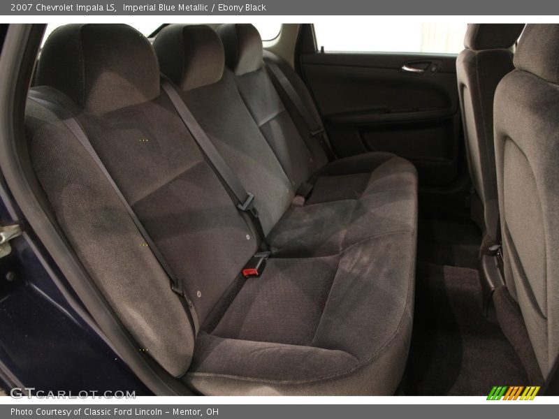 Imperial Blue Metallic / Ebony Black 2007 Chevrolet Impala LS