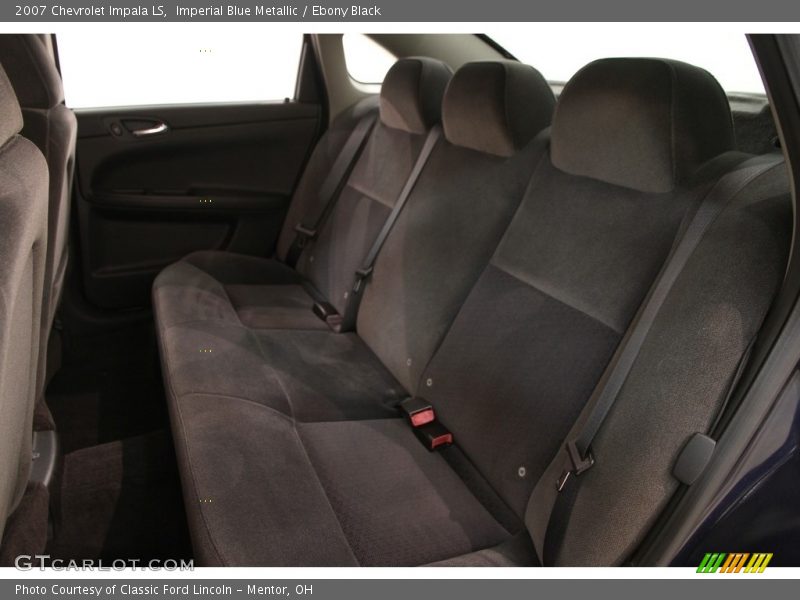 Imperial Blue Metallic / Ebony Black 2007 Chevrolet Impala LS