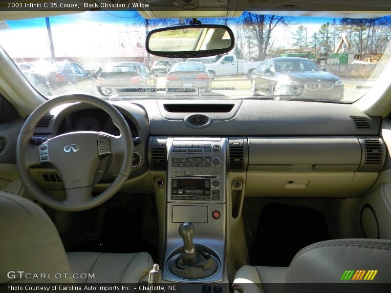 Black Obsidian / Willow 2003 Infiniti G 35 Coupe